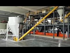 Línea de producción automática de cartones MgO Alto rendimiento de resistencia para materiales de construcción