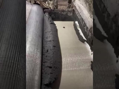 1.15 m / 1.2 m Ancho de alimentación Línea de producción de placas de fibra de cemento para la construcción pública