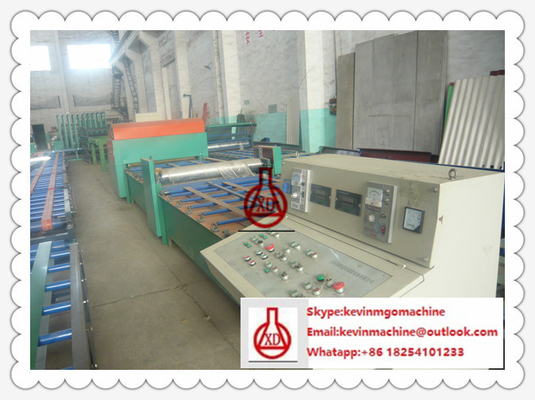 Máquina de fabricación de cartón corrugado automática llena para el tablero de la pared del óxido de magnesio
