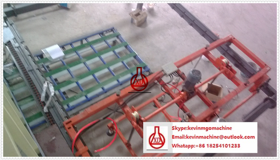 El panel de pared que forma la máquina para el tablero de alta densidad del MGO/el tablero incombustible del óxido de magnesio