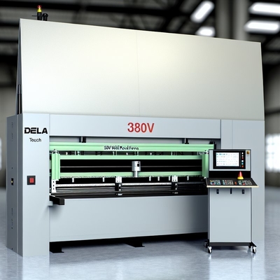 Máquina formadora de paneles de pared de 380 V con pantalla táctil Delta y alimentación automática