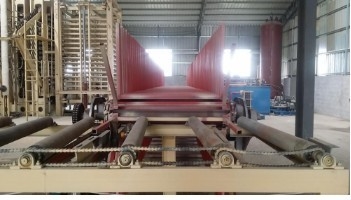 Equipo de producción automático de tableros de paja de densidad entre 5 y 10 toneladas