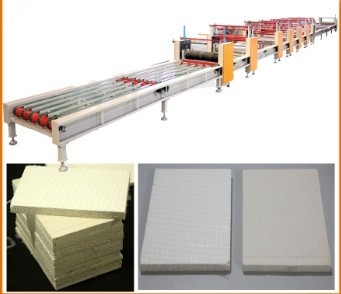 Fabricación decorativa del tablero del cemento de la fibra del equipo del panel de pared de bocadillo del Mgo del EPS