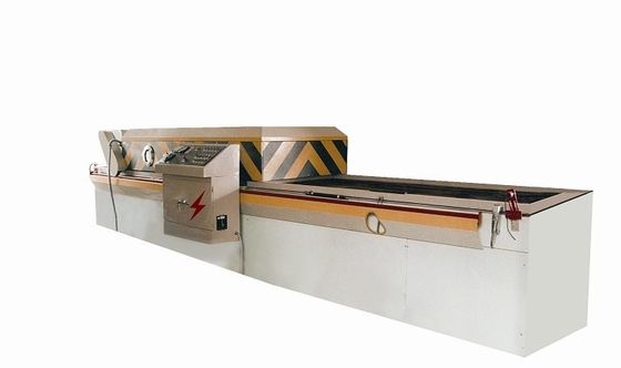 Máquina de formación de vacío de control de automatización de estructuras compactas para placas absorbentes de plástico