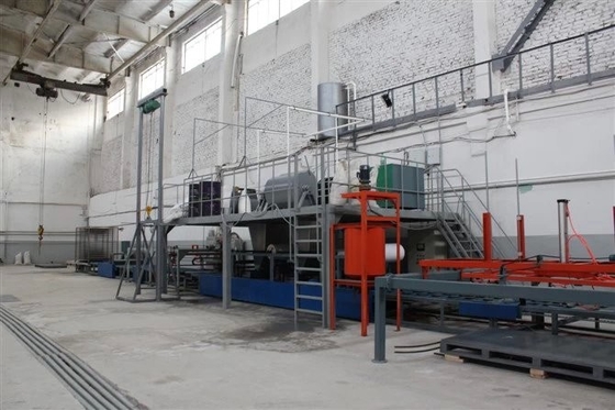 Máquina automática para la fabricación de tejas de óxido de magnesio de 3 mm - 6 mm de espesor ajustable