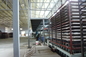 Cadena de producción del panel de bocadillo del sistema hydráulico, máquina del panel del tejado del Mgo del cemento