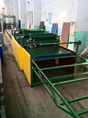 Máquina de hacer azulejos de color de paja, máquina de azulejos de techos de tecnología de funcionamiento inversa en fase