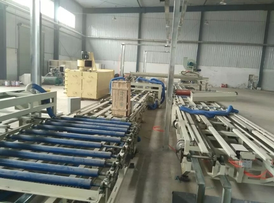 Máquina de fabricación de azulejos de techo de onda de color de paja para Mgo / Mgcl / Fibra de vidrio de malla de materia prima