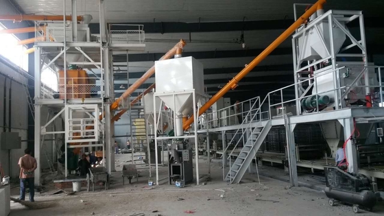 Máquinas para la fabricación de puertas para paneles de sándwich MgO resistentes al fuego / tableros de fibra de cemento