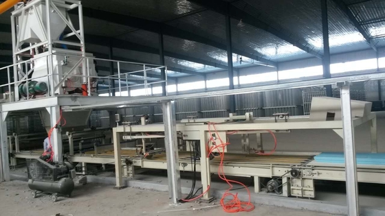 Máquinas para la fabricación de puertas para paneles de sándwich MgO resistentes al fuego / tableros de fibra de cemento