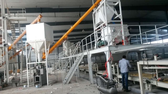 Máquinas para la fabricación de puertas para paneles de sándwich MgO resistentes al fuego / tableros de fibra de cemento