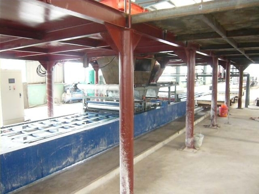 Máquina de fabricación de azulejos de techo de control PLC, máquina de fabricación de láminas de techo de perfil de vidrio de color