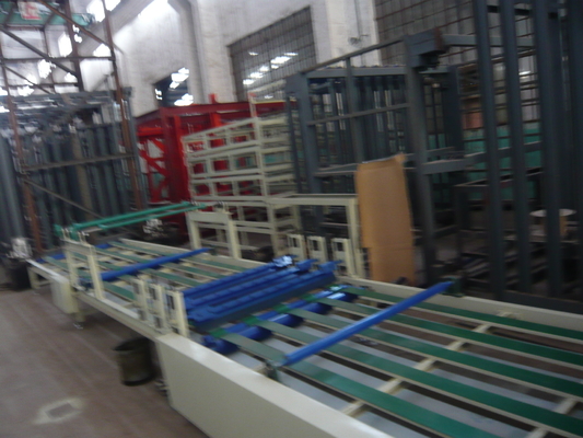 Línea de producción de puertas de fibra de cemento de peso ligero con sistema de mezcla totalmente automático