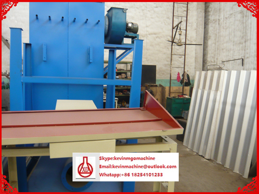 Máquina de fabricación de láminas de techo corrugadas resistentes al fuego para la formación de paneles de techo decorativos