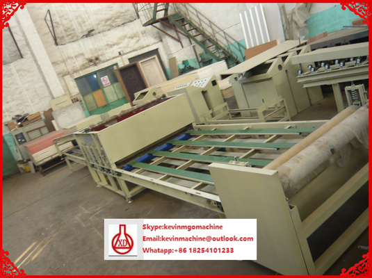 Máquina de fabricación de láminas de techo de vacío de doble etapa para material de paja / aserradero de cultivo