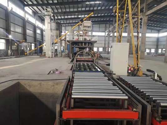 Línea de producción de cartones MgO de control de humedad avanzada con alta resistencia a la compresión 000 PSI y alcalinidad superficial -10 Ph