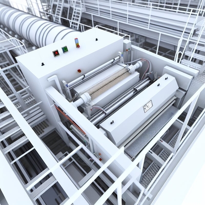 Línea de producción de placas de fibra de cemento de 1200 mm de ancho y ≥ 20Mpa de resistencia