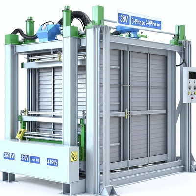 Máquina formadora de paneles de pared 380V trifásica con paneles resistentes al fuego de 4 horas