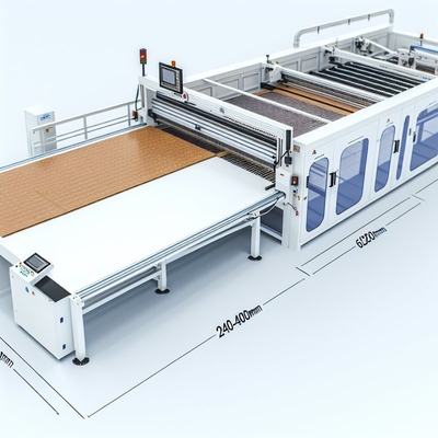 Máquina de tableros MGO totalmente automática 2400-24000 mm longitud, 600-1220 mm ancho