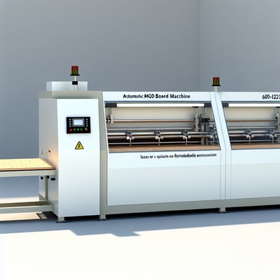 Máquina automática de tableros MGO de grado A1 para tableros de 600-1220 mm de ancho con emisiones de formaldehído ≤ 1,5 mg/l