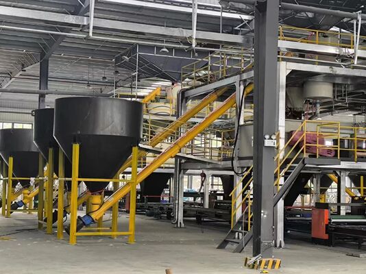 Máquina automática de fabricación de muebles XPS de tablero paneles de sándwich de cemento máquina de recubrimiento