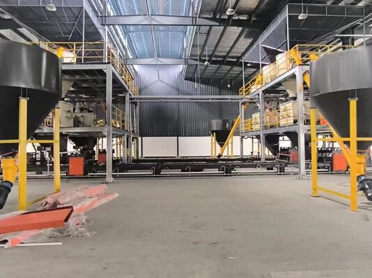 Máquina formadora de paneles de pared que ofrece línea de producción de tableros de soporte aislantes XPS