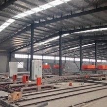 Máquina automática de cartón MgO con capacidad de 2-20 millones de m2/año, resistencia al fuego de grado A1 y longitud de 2400-24000 mm