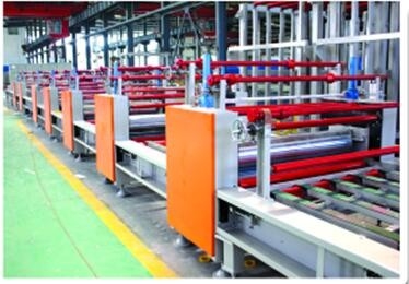 3 - 30 mm espesor de cartón MgO línea de producción de cartón resistencia a la compresión ≥ 5,0MPa