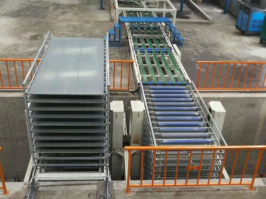 Máquina automática de tableros de MgO para resistencia al fuego A1 de 2-20 millones de M2/año
