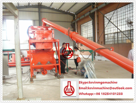 Cadena de producción del tablero del óxido de magnesio, maquinaria semi automática del tablero de yeso 