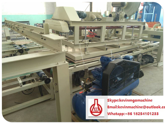 Rollo de alimentación auto del panel de pared de la materia prima que forma la máquina, máquina del panel de pared del tablero de paja