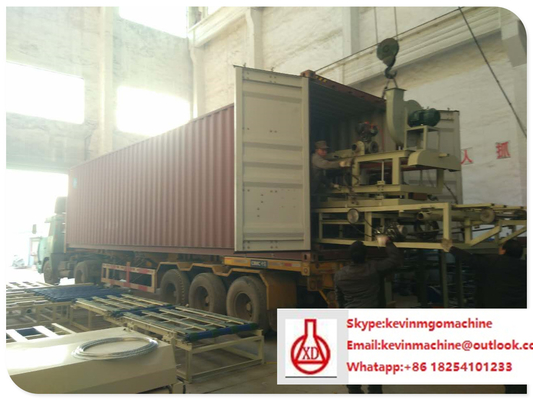 Mgo automático lleno/Mgcl/rollo material de la techumbre de la fibra que forma ahorro de la energía de la máquina