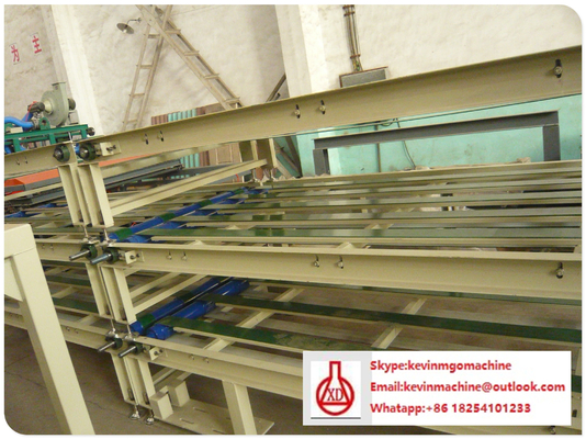 Máquina de la formación de hoja del tejado, equipo de fabricación del panel de pared de bocadillo del hueco del Mgo