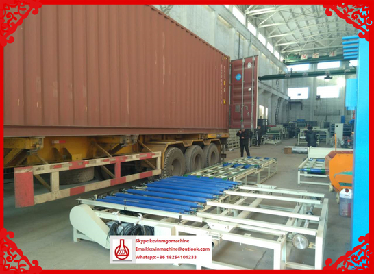 Cadena de producción del tablero del MgO, máquina completamente auto de la fabricación del tablero de yeso del sistema de mezcla