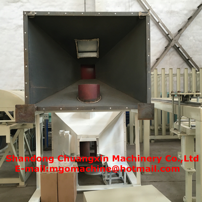 cadena de producción del tablero del Mgo de la prenda impermeable 54KW con el doble - mezcladora del eje