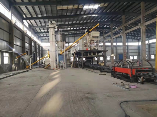 Línea de producción de tableros de MgO con conductividad térmica ≤0.2W/m.k y certificación CE
