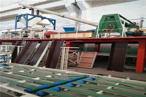 Tablero incombustible automático de la mampostería seca del óxido de magnesio del Mgo que hace la cadena de producción de máquina