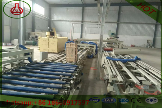Cadena de producción exterior del tablero del cemento de la fibra de la casa prefabricada peso ligero
