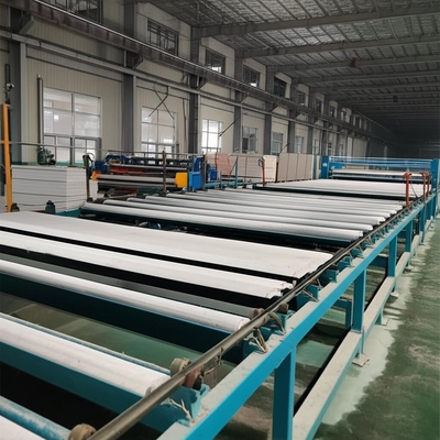 Línea de producción de placas de fibra de cemento de 2400 mm de longitud y 1200 mm de ancho con resistencia a la compresión ≥ 20Mpa