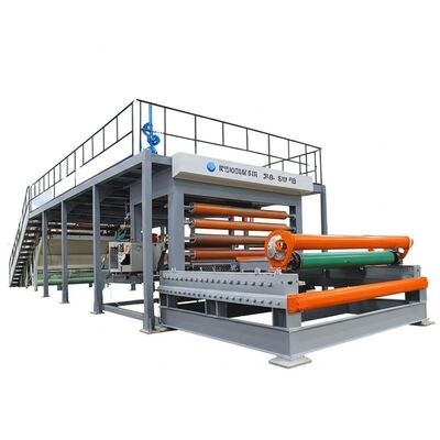 Máquina para hacer tableros de paja con una capacidad de producción de 1000-5000 kg/h, una productividad de 600-2000 piezas y una temperatura de funcionamiento de 20-80 °C