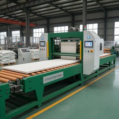máquina automática de tableros de mgo que incorpora color de producto ajustado para ofrecer resultados de fabricación de tableros de óxido de magnesio
