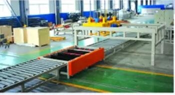 Cadena de producción ligera del tablero del MgO del bocadillo del EPS el panel de pared del cemento que hace la máquina