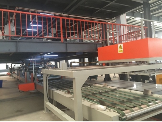 Tablero del techo del óxido de magnesio y el panel de pared de bocadillo que hace máquina 1 año de garantía