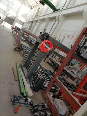 Máquina completamente automática del tablero del mgo con proceso de sequía de extensión y que chapea del pegamento