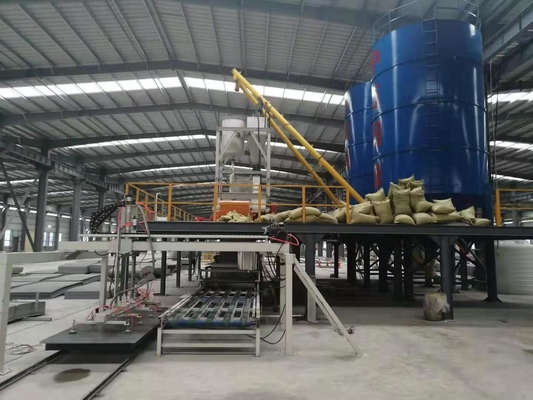 Línea de producción de placas de fibra de cemento de 3 - 25 mm con conductividad térmica ≤ 0,25 W/Mk